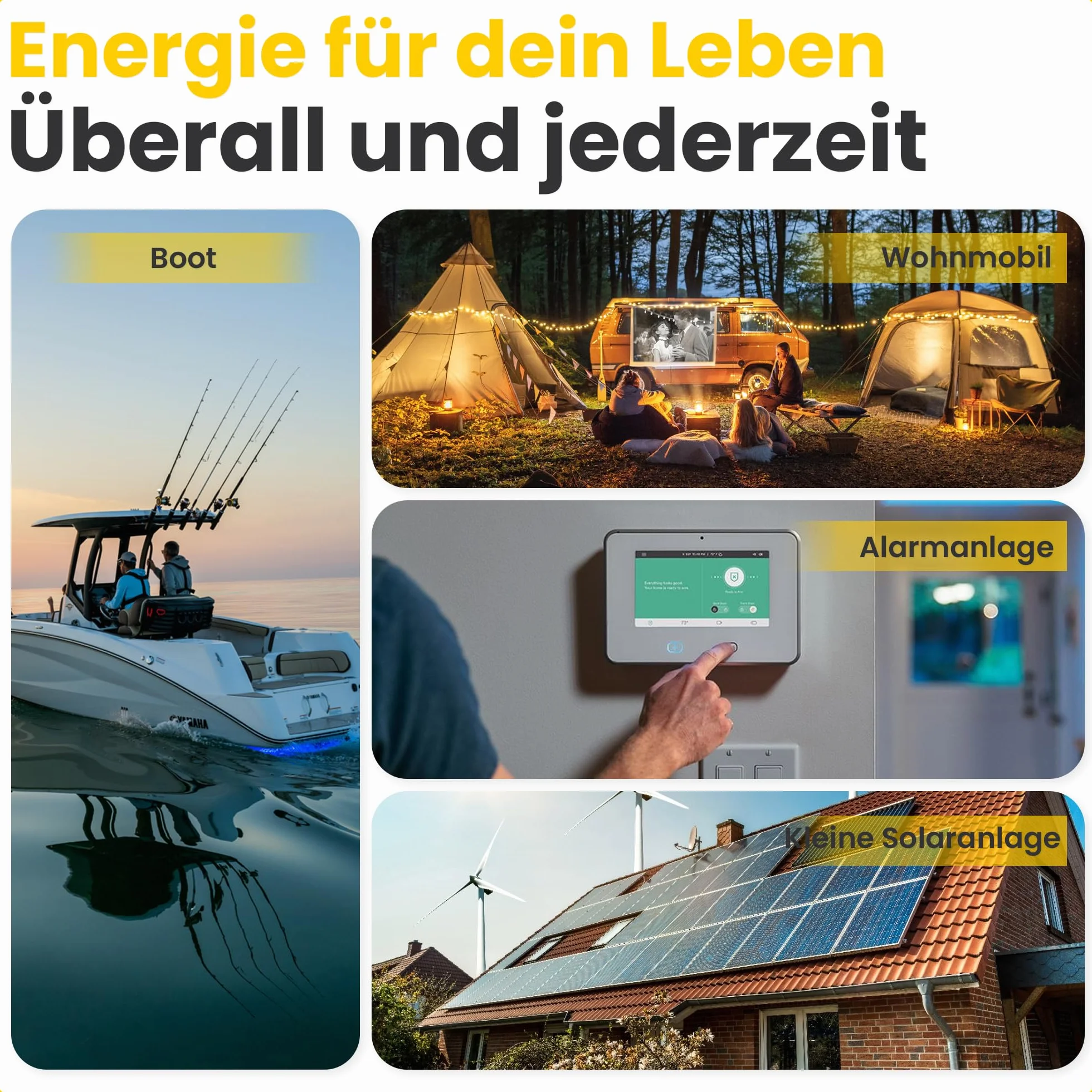 Offgridtec® Akumulator ołowiowy AGM 7 Ah 12 V, odporny na cykle UV, zamiennik akumulatora VRLA