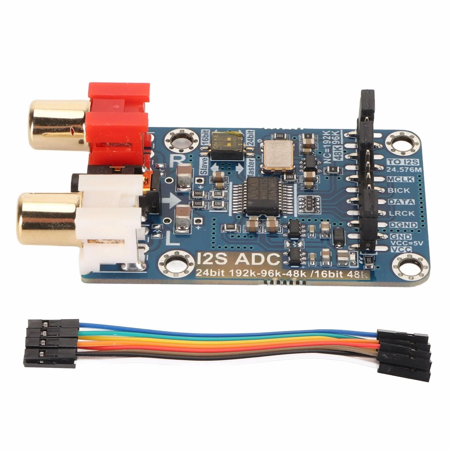 I2S ADC Audio Moduł Karty Przechwytującej Development Board Bezstratny Cyfrowy Dekoder