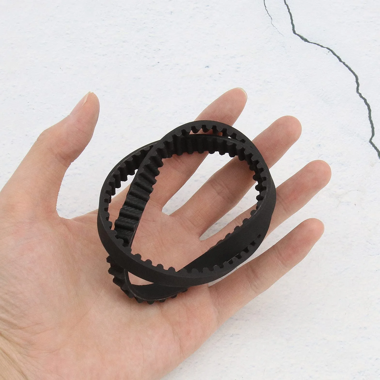 2 x pas napędowy z automatycznym napędem gumowy synchroniczne zamknięte paski rozrządu 8,3 mm szerokość 5 mm nachylenie pasuje do BOSCHRotak 32 Elan 32 Concorde 32 F016L6677