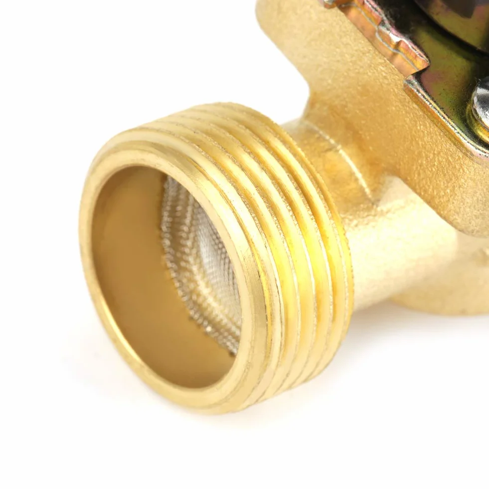 FCD-180B Elektrozawór Mosiężny normalnie zamknięty 220/240V 4 AC 2 sposoby wlotu wody