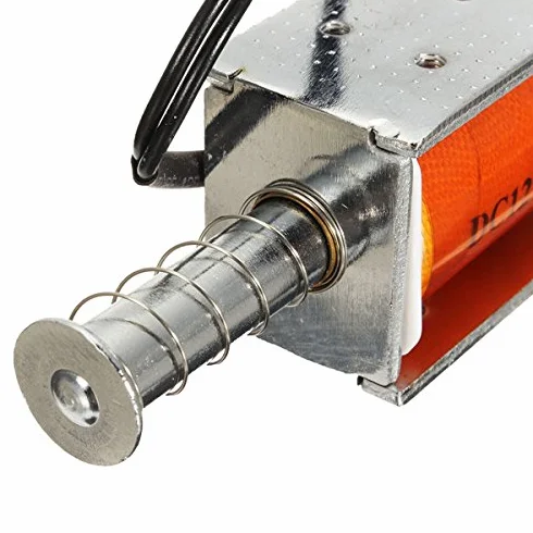 DC 12V 35mm długi skok Push Pull Solenoid Elektromagnetyczny