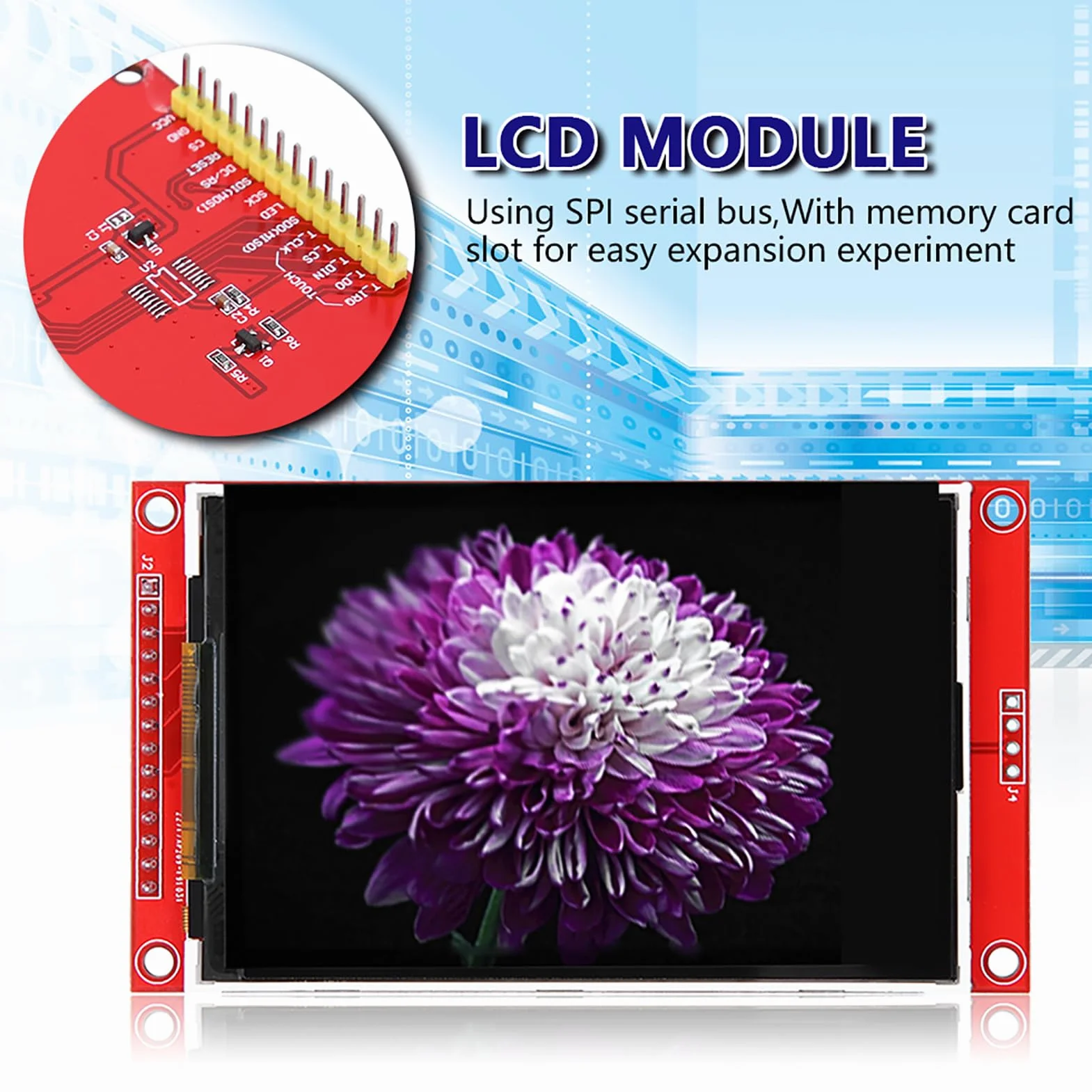 Moduł TFT-LCD 3,5 cala HD 480x320 ILI9488 SPI HDMI dla DIY