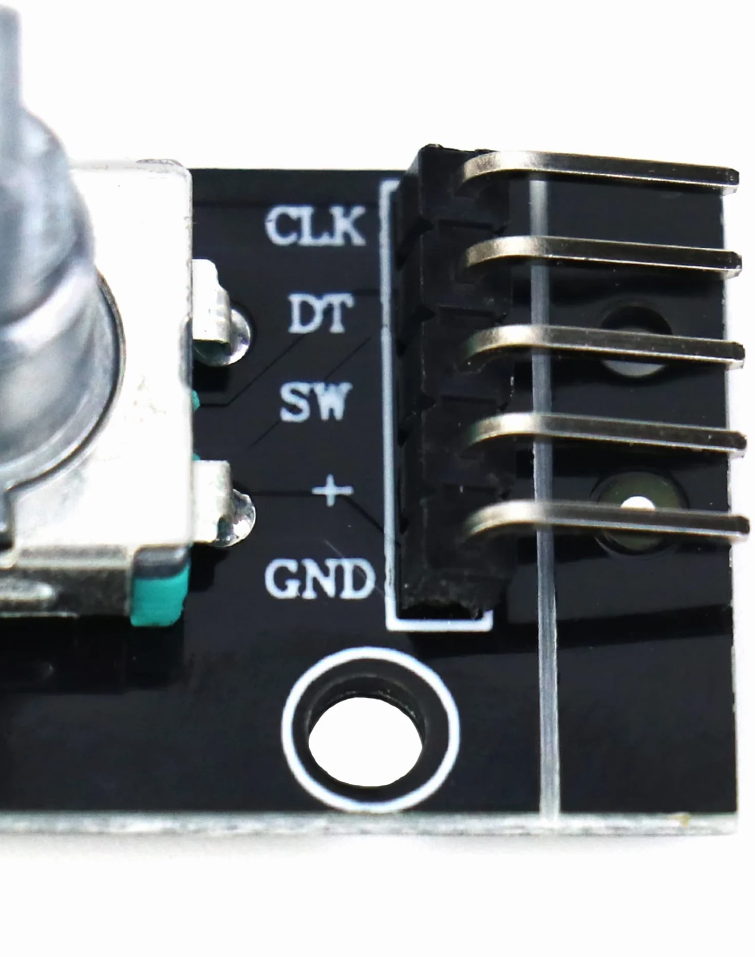 QWORK Moduł enkodera obrotowego KY-040 360 stopni z przyciskiem do Arduino