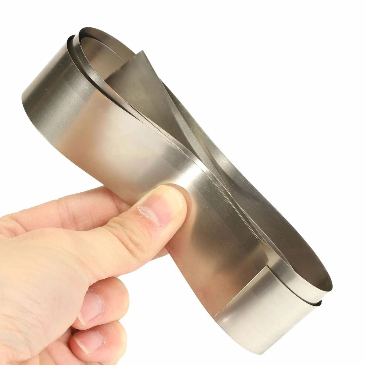 EsportsMJJ 99,96% czysty metal srebrny szary ani cienka blacha platerowana 0,1 x 30 x 1000 mm