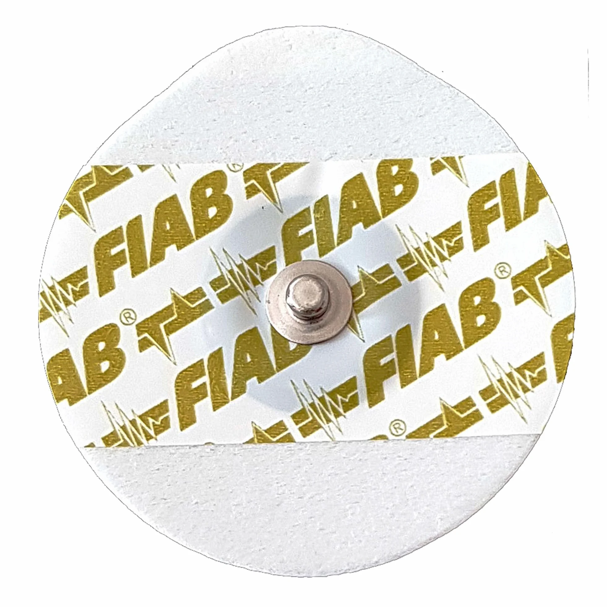FIAB Uniwersalne jednorazowe elektrody EKG 48-50 mm owalne opakowanie 50