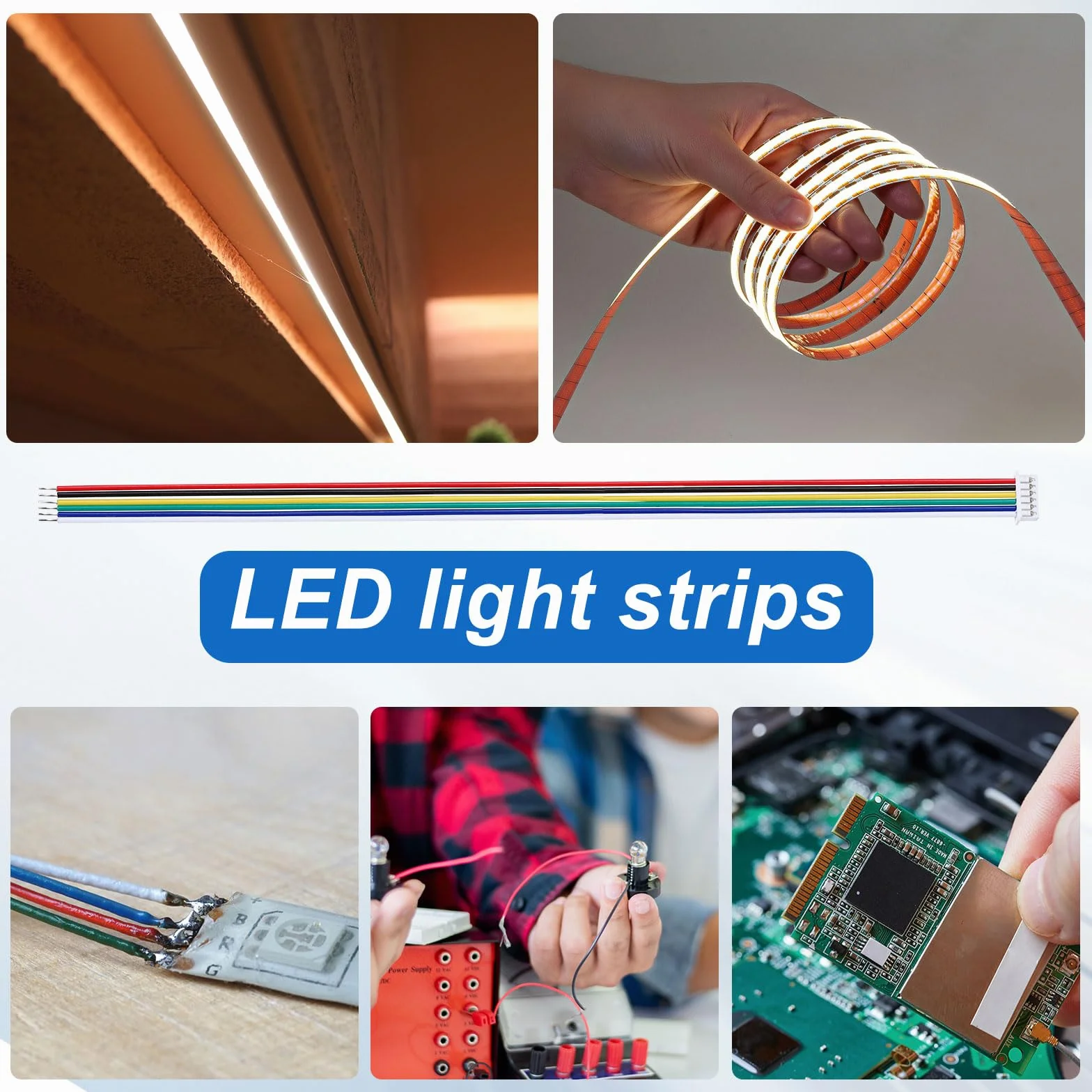 QUARKZMAN 30 sztuk MX 1,25 mm 6 pinów wtyczka z pojedynczą głowicą z 28 AWG 150 mm kablem i listwami gniazdkowymi do głośników, paski świetlne LED, małe urządzenia
