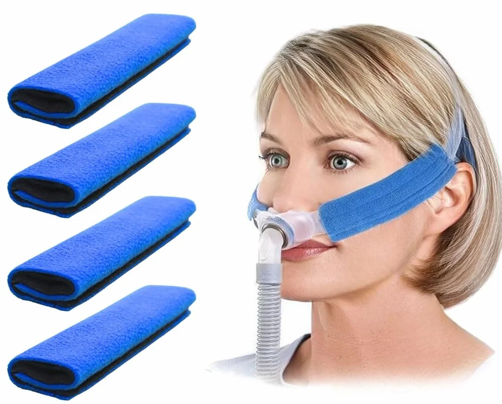 4-pakowe pokrowce na pasek CPAP, wygodne podkładki do paska CPAP, ochraniacze na twarz CPAP, poszewki na poduszki CPAP / 4-Packs CPAP Strap Covers, CPAP Strap Comfort Pads