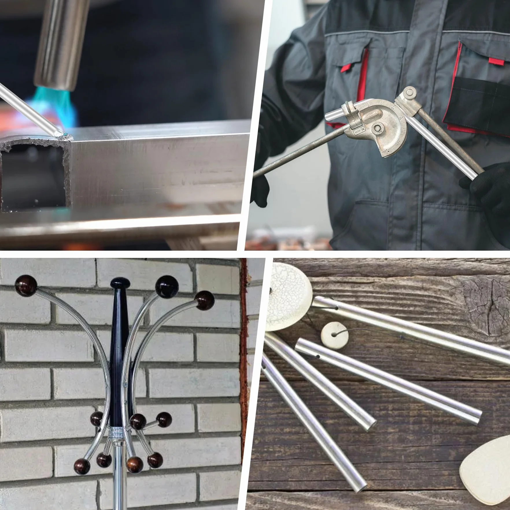 Okrągłe rury ze stali nierdzewnej 304, średnica zewnętrzna 2 mm x 0,5 mm, grubość ścianki, długość 250 mm, rura ze stali nierdzewnej, przemysłowa prosta rura (3 szt.)