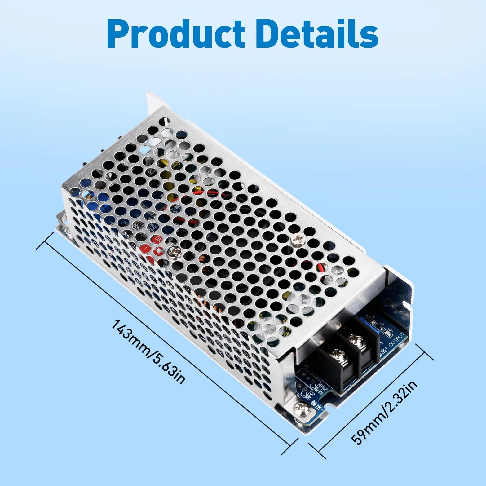 Regulowany Boost Converter DC-DC 500W 20A moduł zasilający z ochroną przed odwrotną polaryzacją