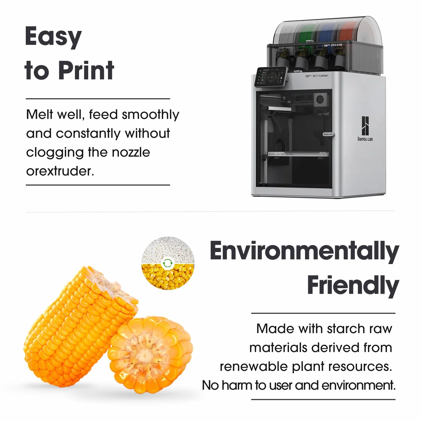 eSUN Matte Dual Colour Filament, matowy filament PLA 1,75 mm, kolor bez połysku, matowa tekstura, szpula 1 kg (2,2 LBS) do drukarek 3D (Czerwony Niebieski, 1KG)