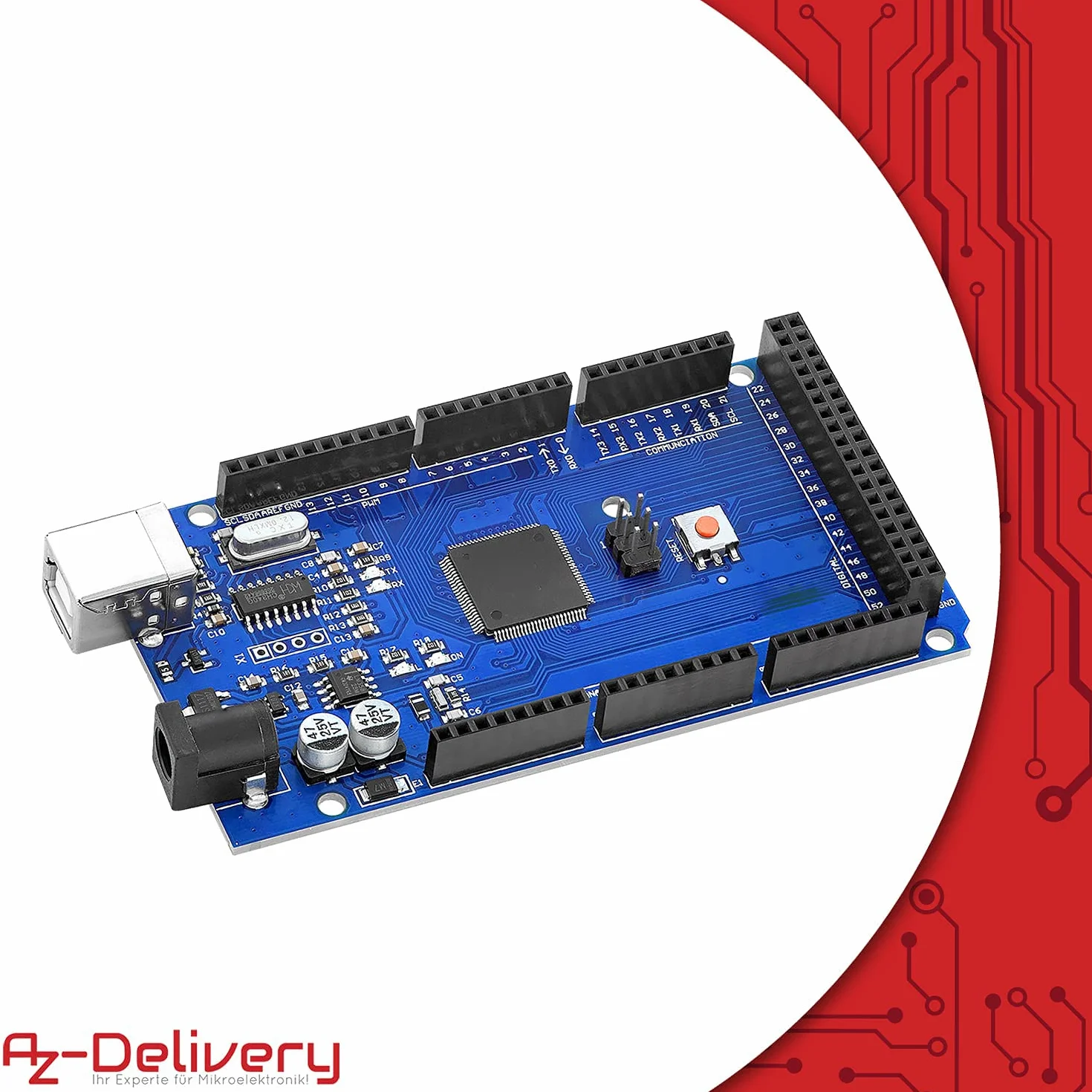 AZDelivery AZ-MEGA2560-Board z AZ-MEGA2560-Board w tym E-Book!