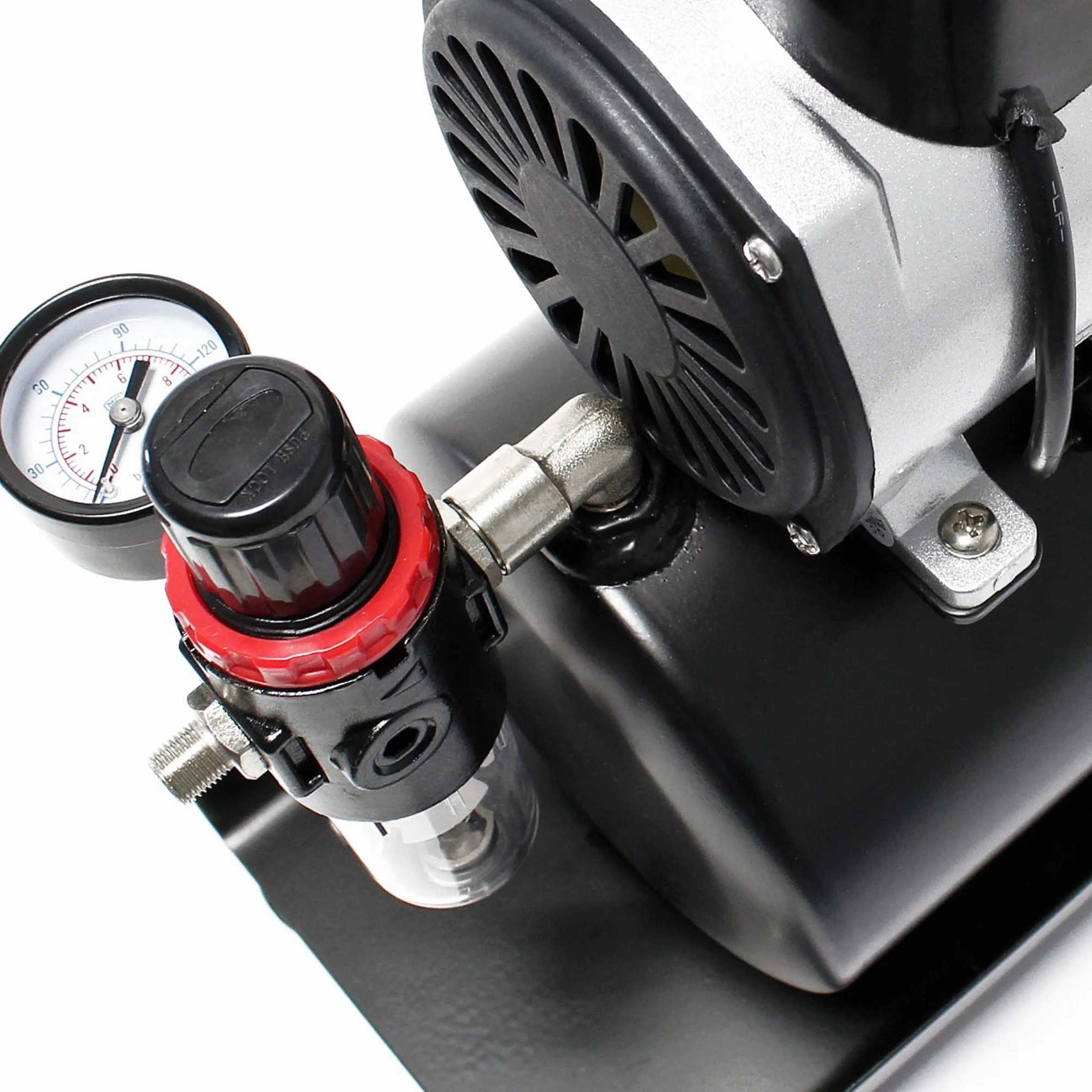 Akcesoria do aerografu – regulator ciśnienia filtr separator wody 7bar 9,51mm 12,91mm kompresora