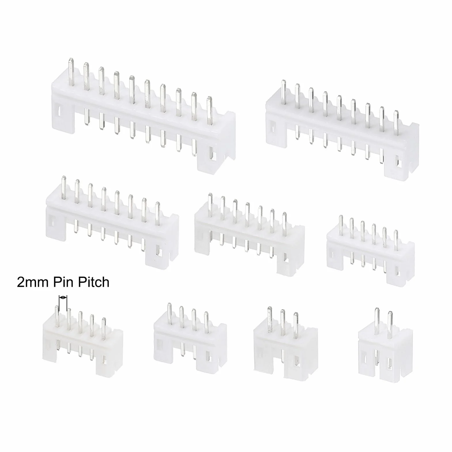 QUARKZMAN JST-XH 240 sztuk złącza żeńskie męskie pin-header 2,54 mm 22AWG 300 mm przewodnik kablowy