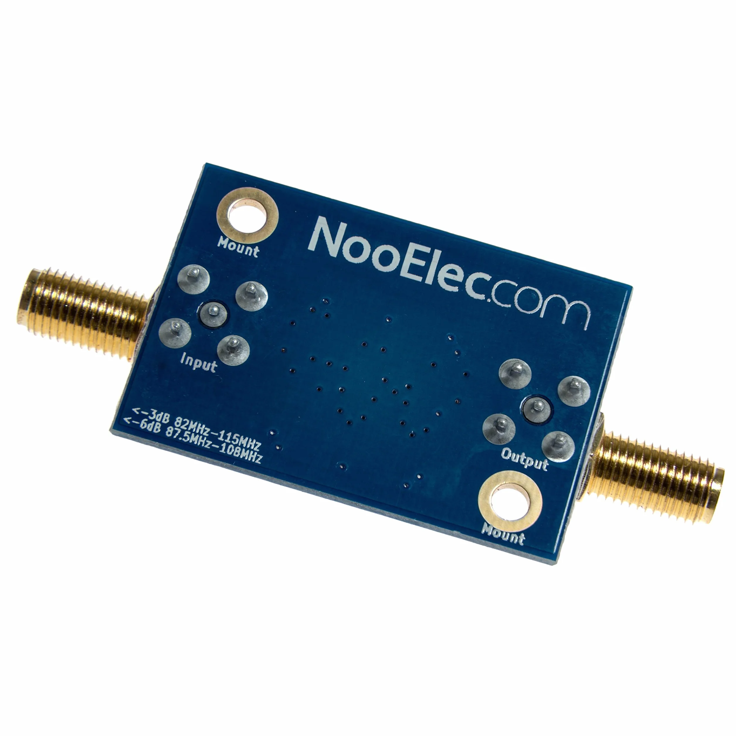 NooElec Distill: FM Barebones filtr FM Bandstop do aplikacji SDR (radio zdefiniowane przez oprogramowanie).