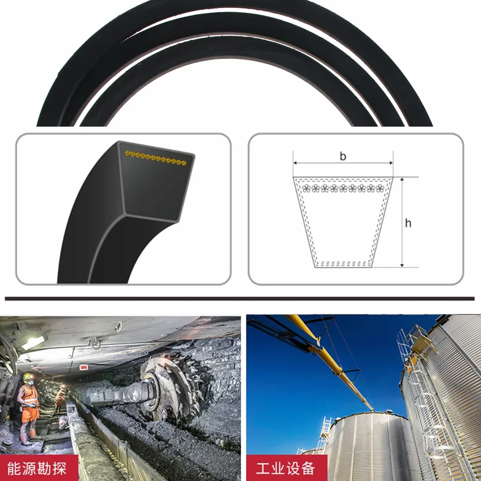 Othmro B-1092/B43 Drive V-Belt wewnętrzny obwód 103 cm przemysłowy gumowy pasek przekładni