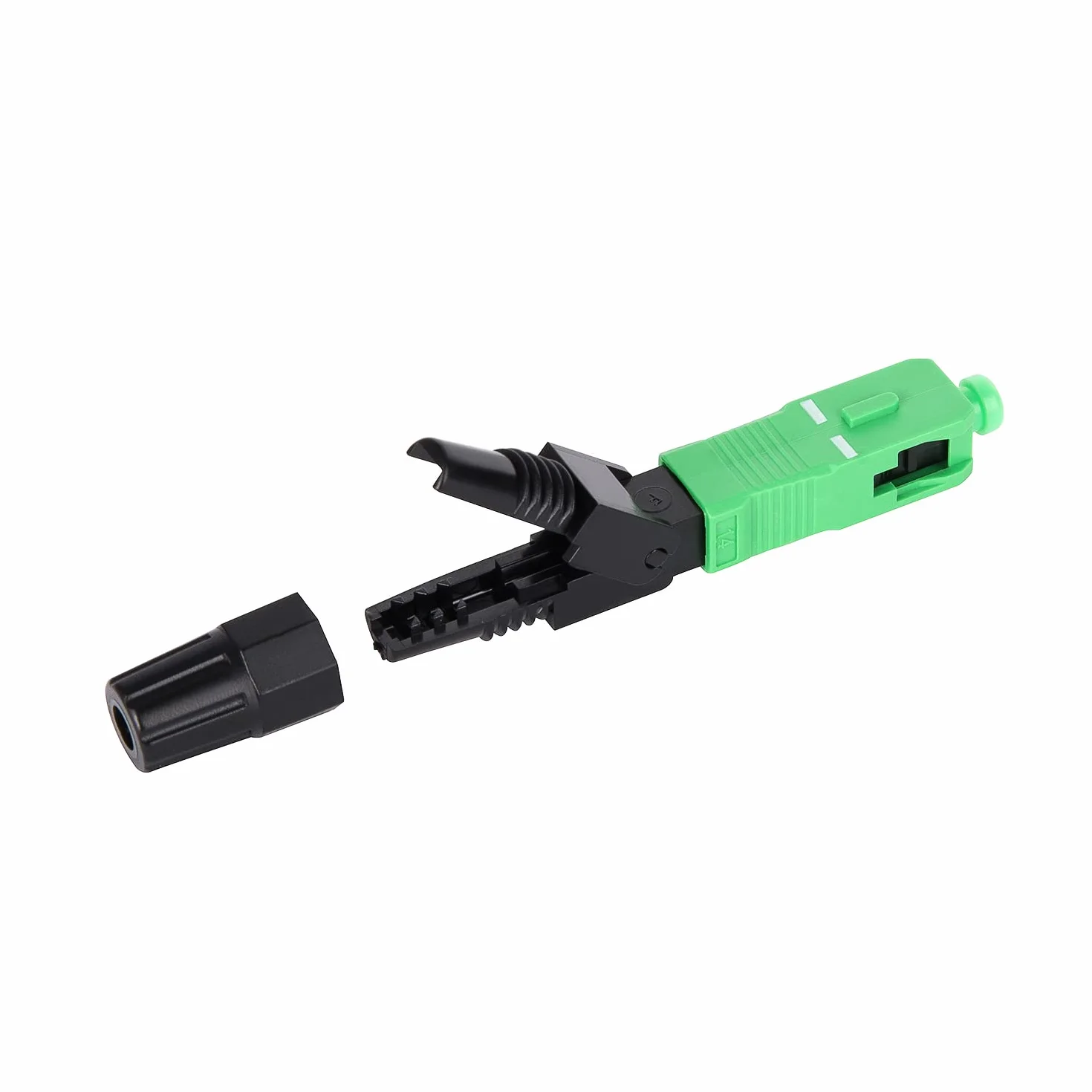 Szybkie złącze do światłowodu SC APC Fiber Optic Fast Connector 10 szt.