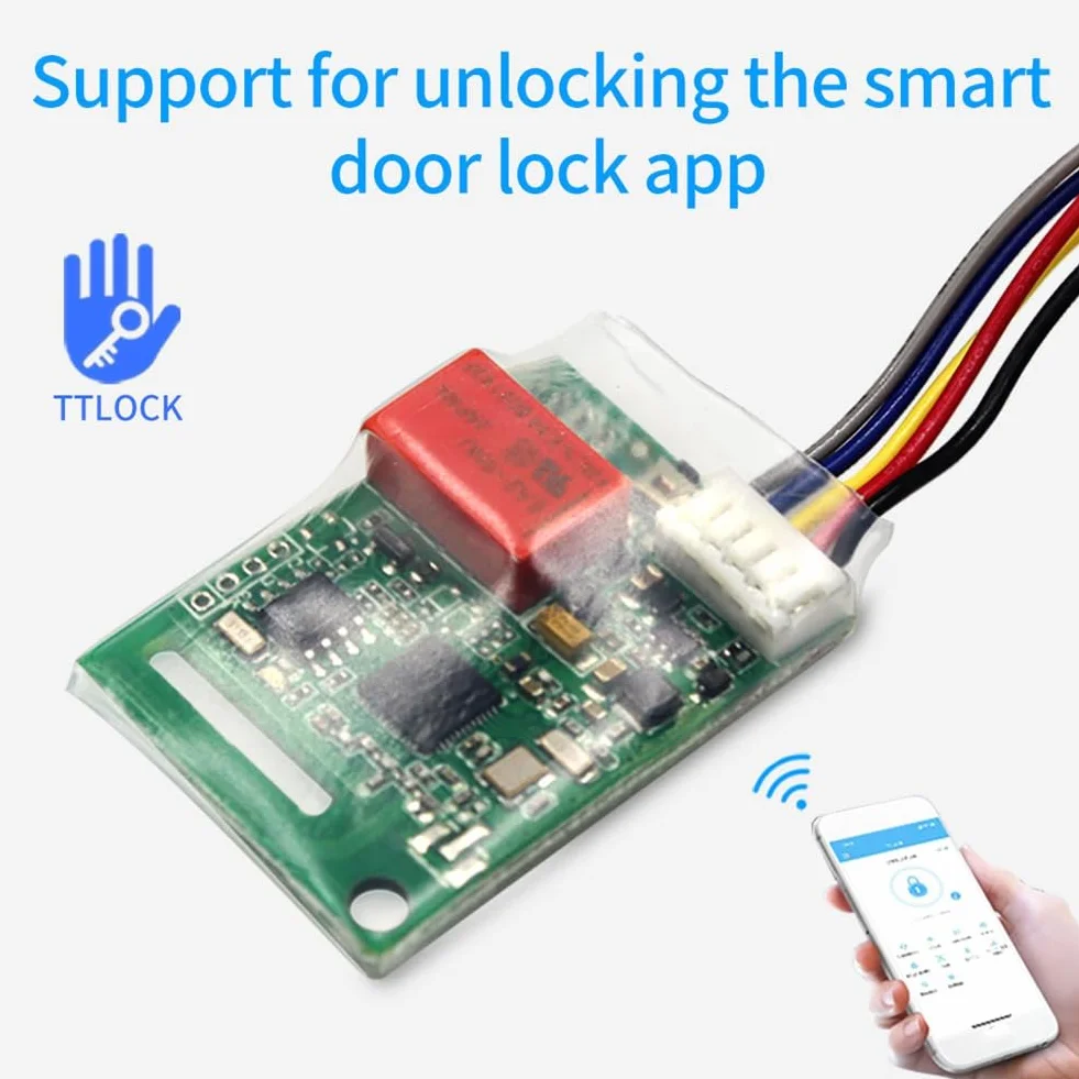 Booso Aplikacja TTLOCK Zdalny Moduł Zamka Elektronicznego Płyta Modułu Zamka Wyjście Przekaźnika System Kontroli Dostępu do Drzwi