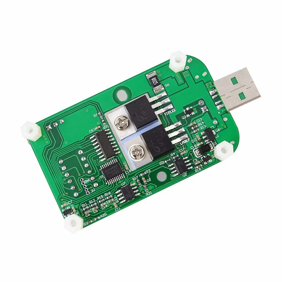 DollaTek Tester ładowania USB Elektroniczny 35 W LD35 z regulowaną temperaturą