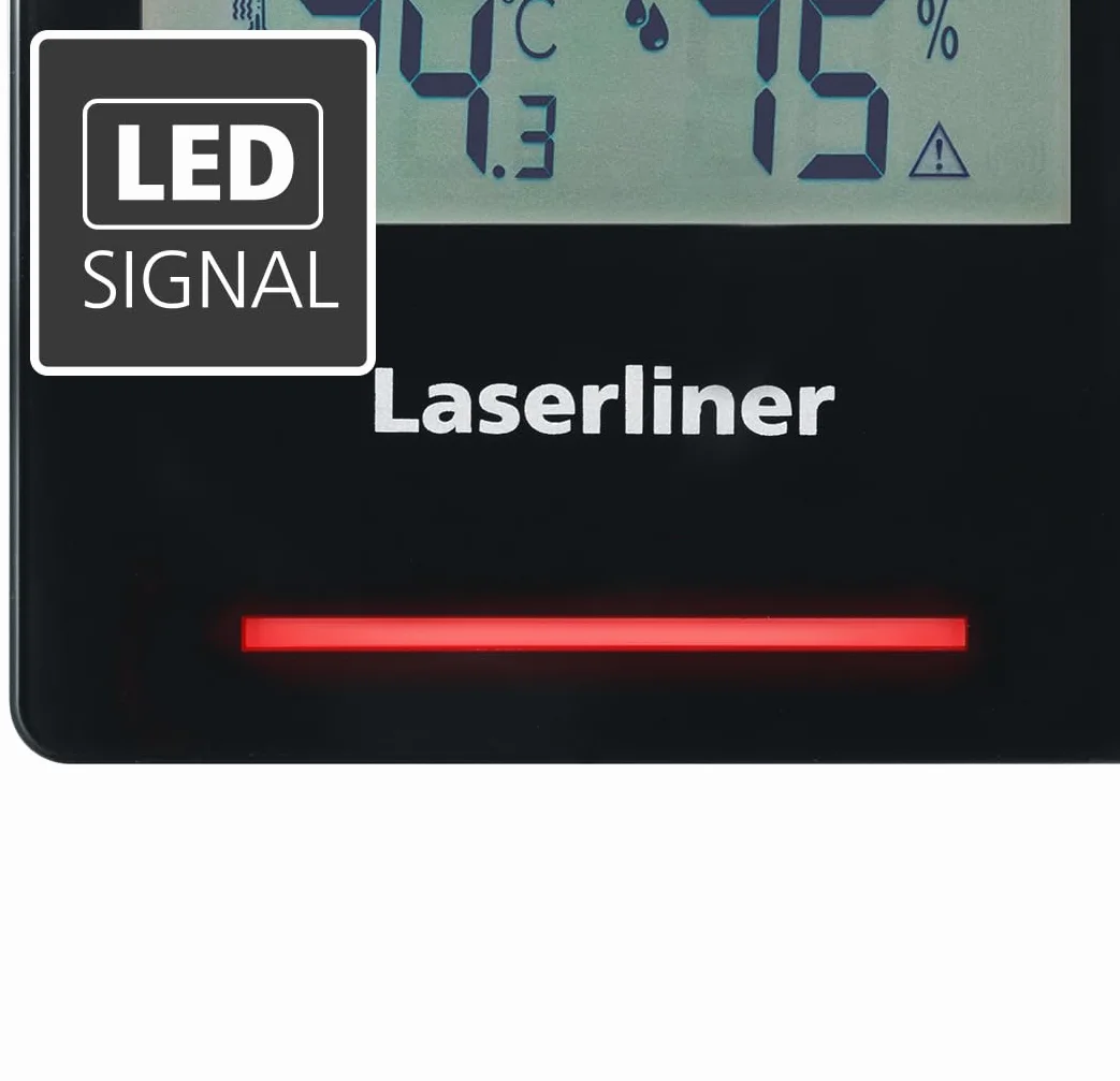 Umarex Laserline AirCheck Clima (precyzyjnie ustala temperaturę otoczenia i względną wilgotność powietrza, zapisuje minimalne i maksymalne wartości klimatyczne) 082.431A