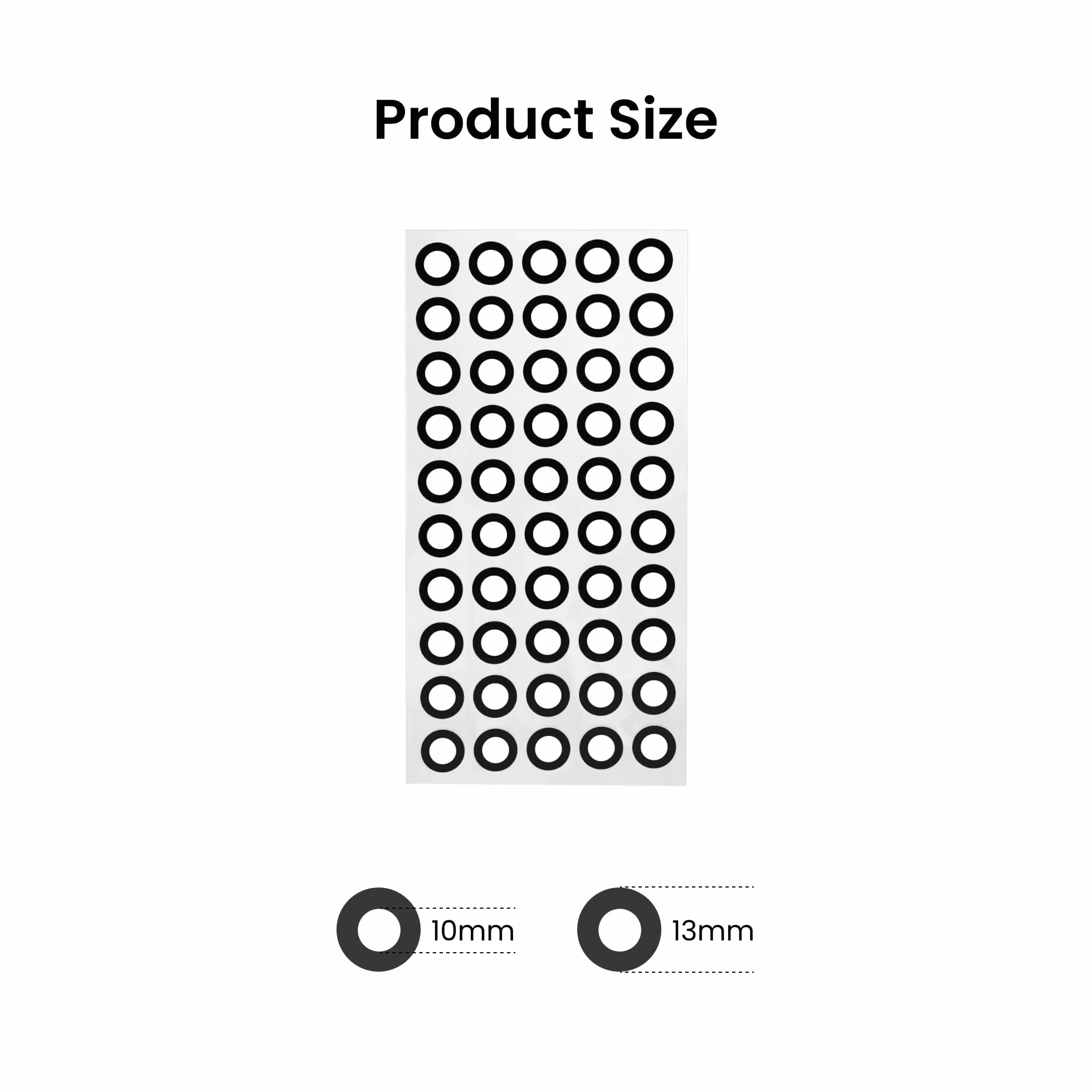 Revopoint 3D Scanning Marker Dots 10.0 mm 500pcs Reference Point Stickers