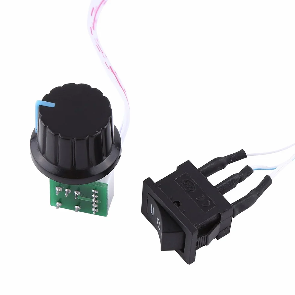 Regulator silnika DC PWM 12V 24V 36V 40A odwracalny przełącznik prędkości o wysokiej mocy CCM6Ds-B
