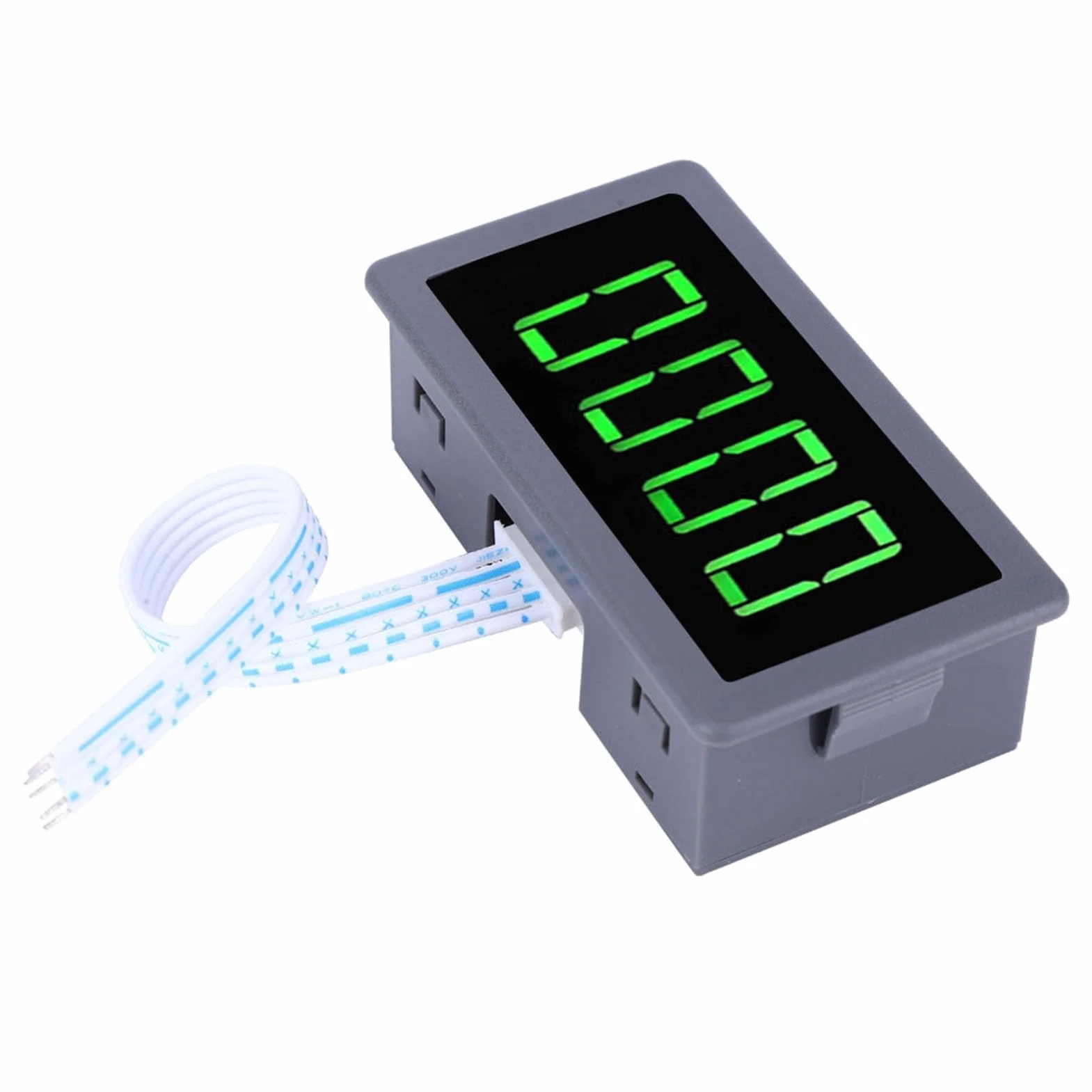 Zielony 4-cyfrowy Obrotomierz LED, Czujnik Zbliżeniowy Halla, Czujnik Magnetyczny, Miernik Prędkości Obrotowej dla Piły łańcuchowej, Kosiarki, Generatora Sprężarki Powietrza