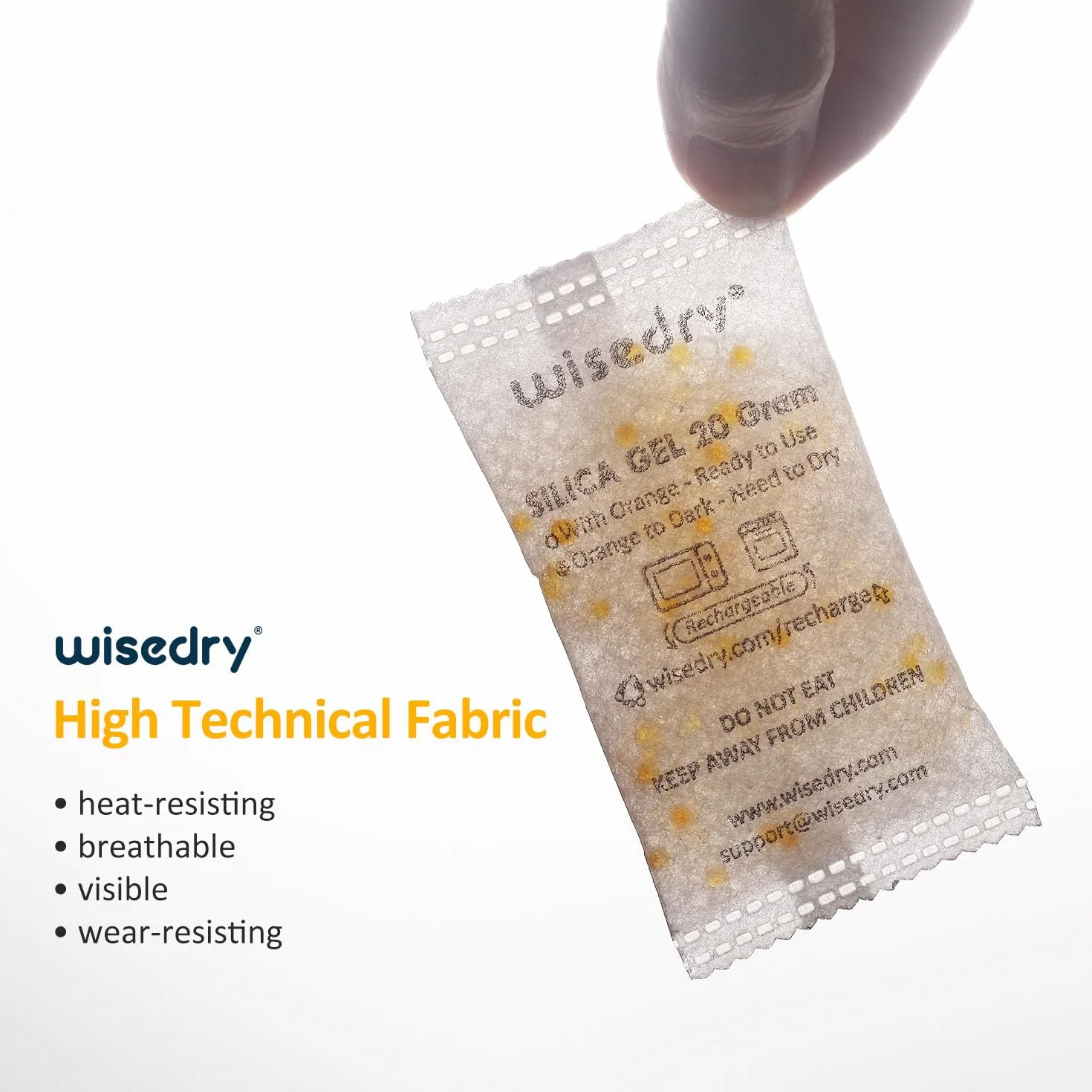 wisedry 20 gramów [12 opakowań] ładowalne pakiety osuszające żel krzemionkowy worki osuszające od pomarańczowego do zielonego wskazujące na suszarkę powietrzną klasy spożywczej