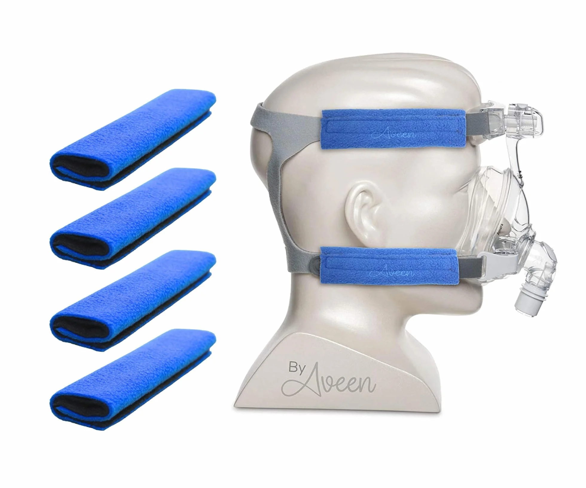 4-pakowe pokrowce na pasek CPAP, wygodne podkładki do paska CPAP, ochraniacze na twarz CPAP, poszewki na poduszki CPAP / 4-Packs CPAP Strap Covers, CPAP Strap Comfort Pads
