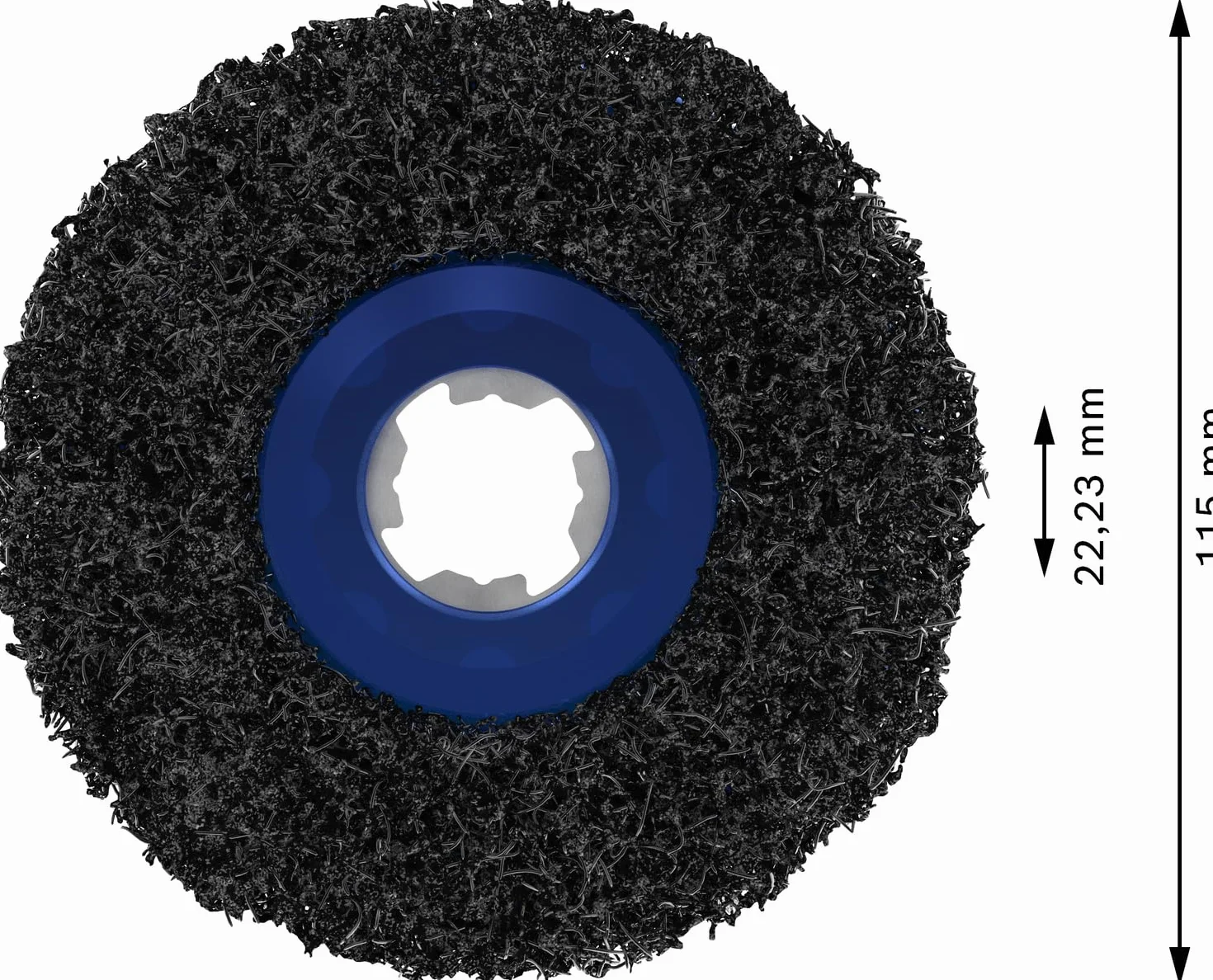 Bosch Tarcza czyszcząca PRO Multi Material N377 X-Lock Ø 115 mm