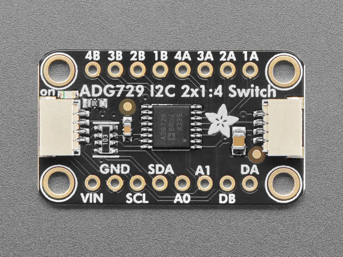 Adafruit ADG729 Dual 1-to-4 analogowy przełącznik matrycowy, 5932
