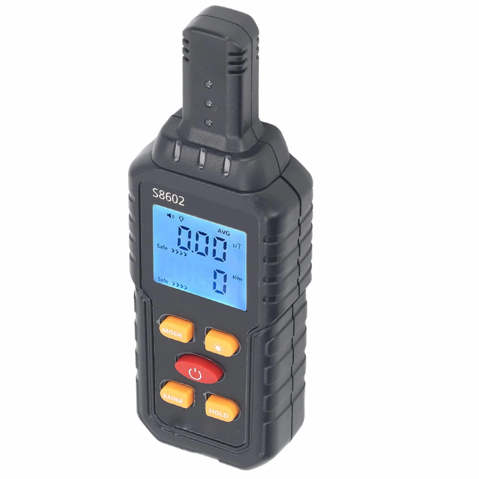 Zama Miernik EMF 3w1, Tester Promieniowania Elektromagnetycznego, Detektor Pola Elektrycznego i Magnetycznego z Pomiarem Temperatury, 5Hz-3500Hz