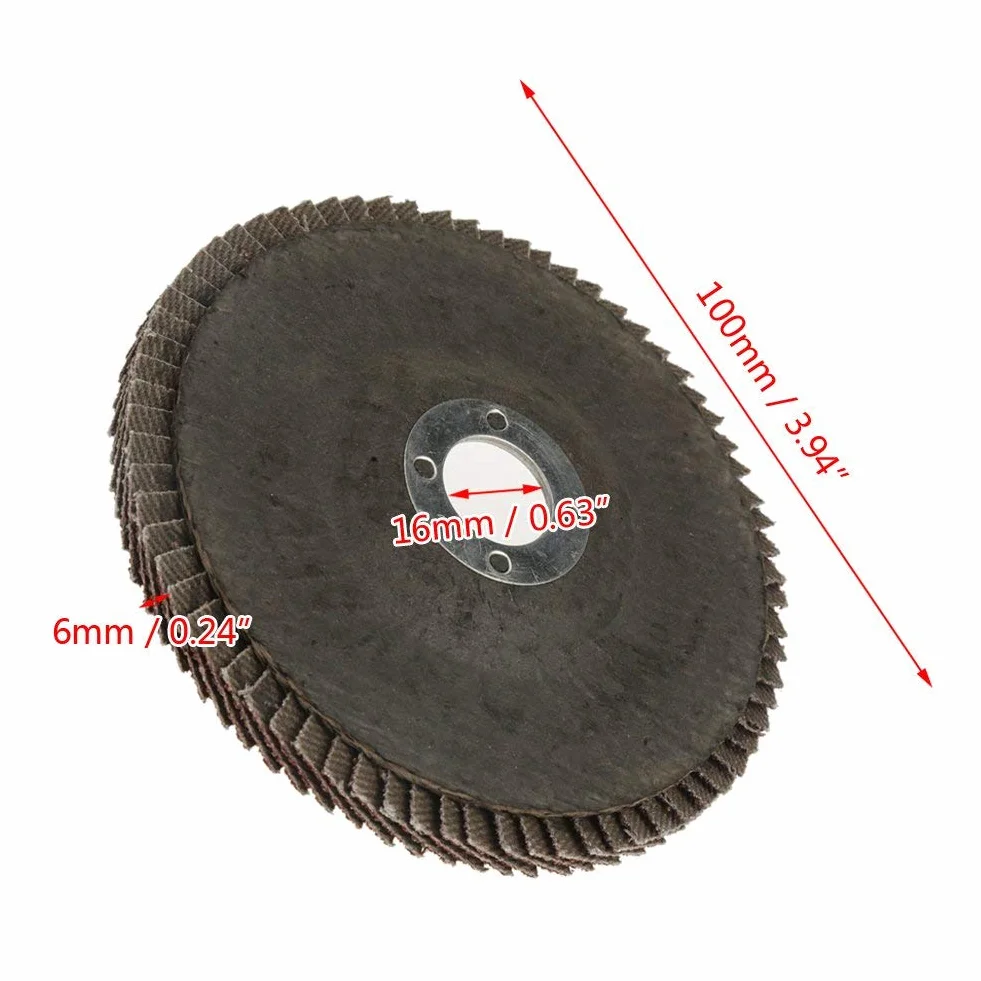 Ściernica polerska 60 grit 100x6x16mm 10 sztuk