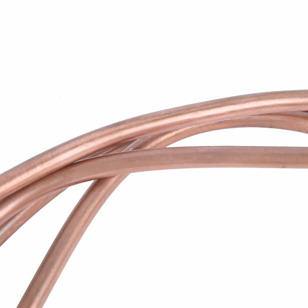 2M C1100 T2 Rura Miedziana Miękka Wężownica OD 5 mm ID 3 mm do Klimatyzacji