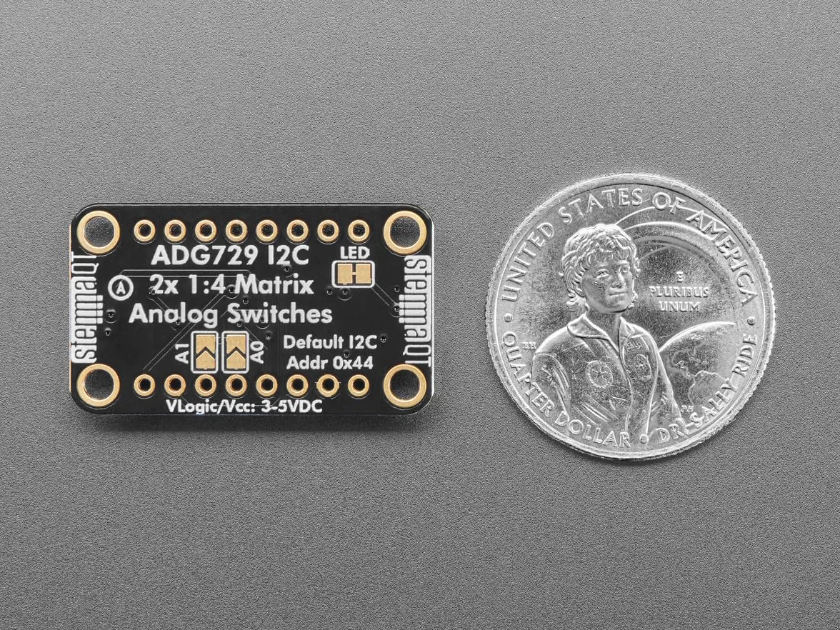 Adafruit ADG729 Dual 1-to-4 analogowy przełącznik matrycowy, 5932