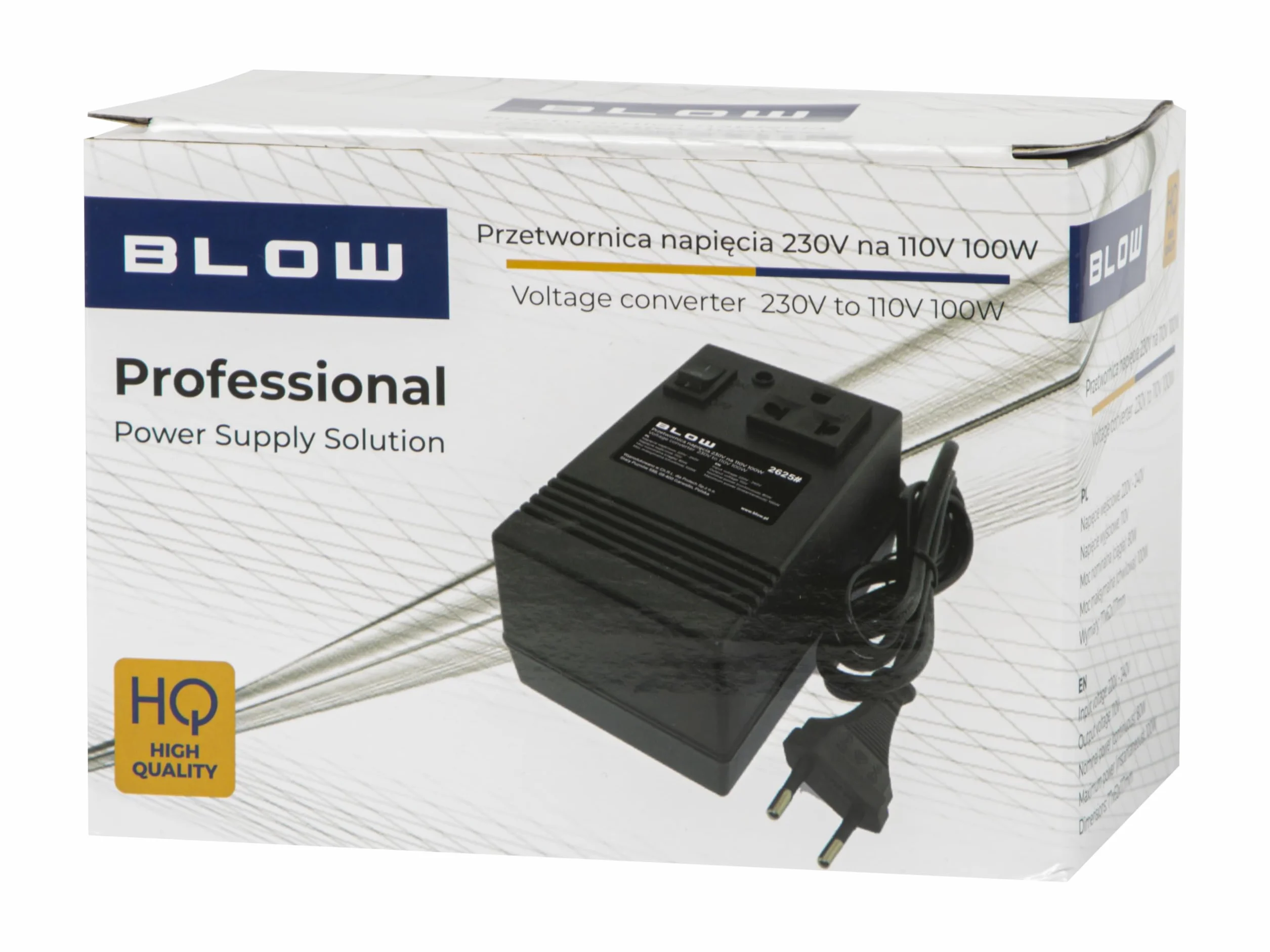 Przetwornica napięcia 230V na 110V 100W USA