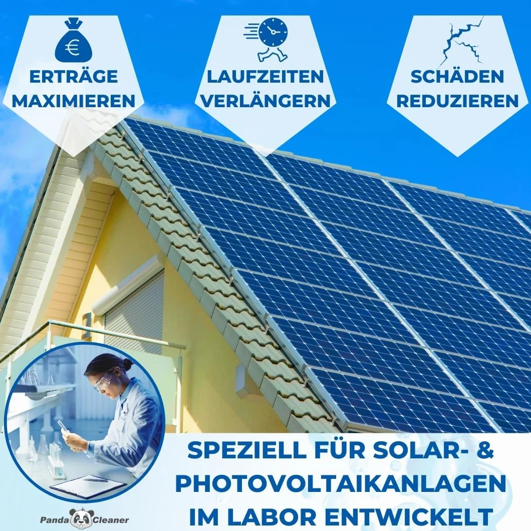 PandaCleaner Bio środek czyszczący 1 l do instalacji solarnych i PV skoncentrowany 1:100