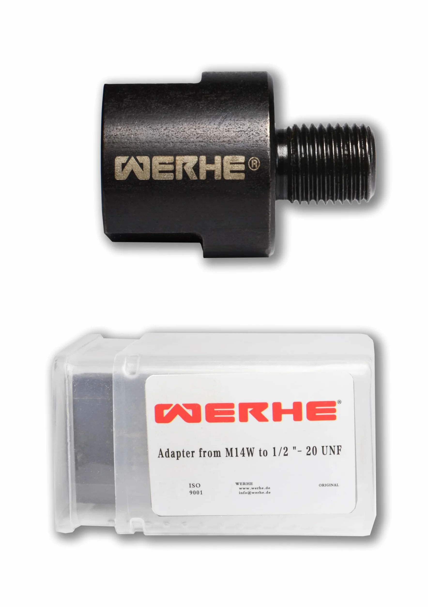 WERHE® M14 na 1/2"-20 UNF – Wysokiej jakości stalowy adapter do uchwytów wiertarskich i mieszadeł, wytrzymały i wszechstronnych