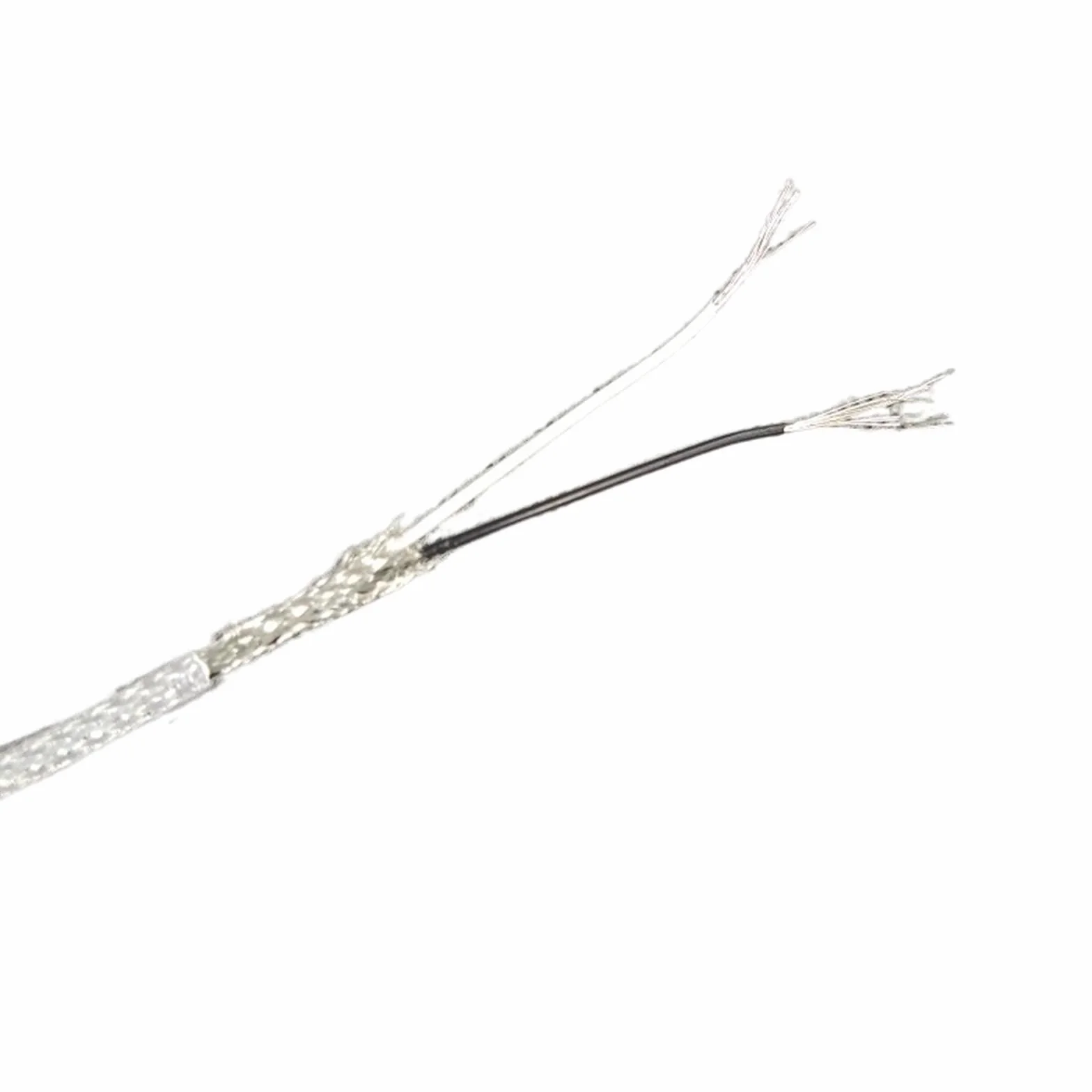 Elastyczny kabel ekranowany 26AWG * 2C, izolacja + przezroczysty PVC, akcesoria oświetleniowe, kabel zasilający LED, złącze przedłużające przewód elektryczny lampy wiszącej rozmiar: 4 m, kolor: 2