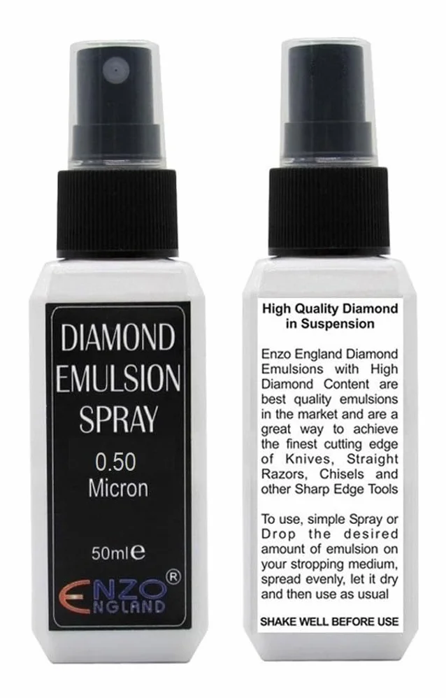 Poli Diamentowa Emulsja Napinająca Poly Diamond Spray Mikron 0,5 1,0 2,0 4,0 Ostrzałka do Noży