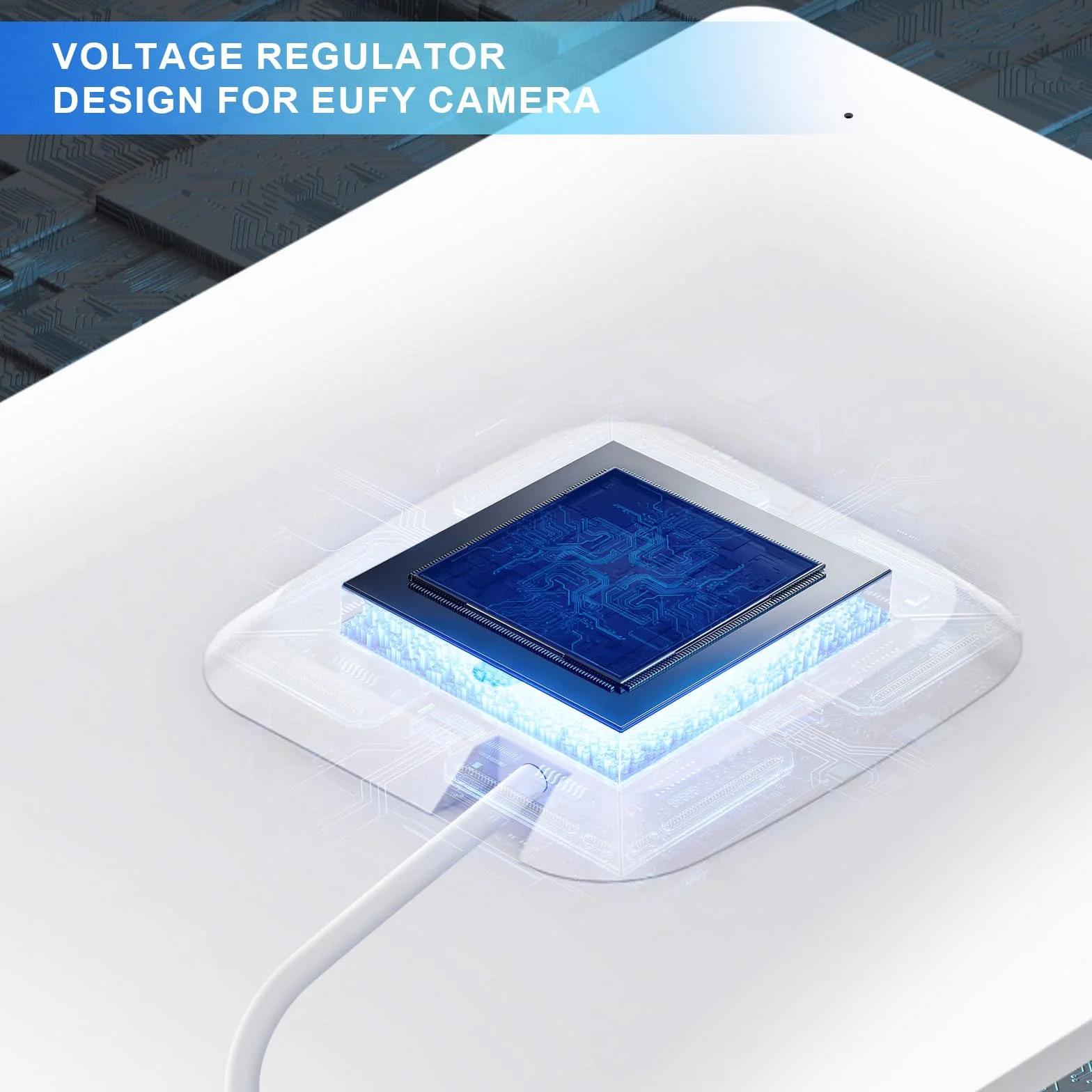 Panel słoneczny 6W do Eufy, IP65, USB-C, wodoodporny