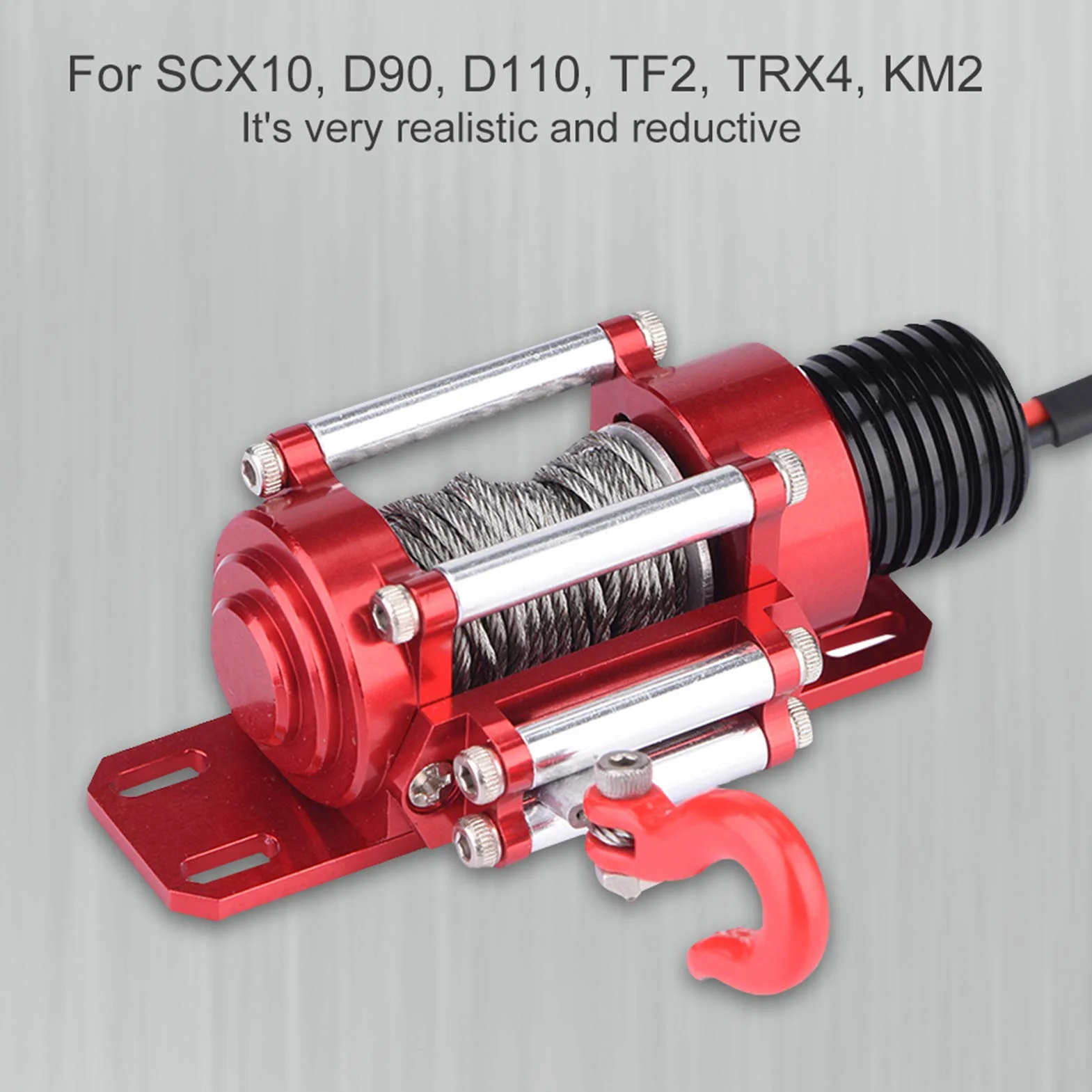 Minilier Wciągarka do RC CNC SCX10 D90 D110 TF2 KM2