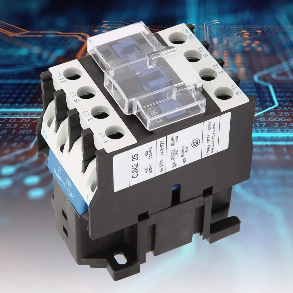 Łącznik prądu zmiennego CJX2-2501 220 V 25 A