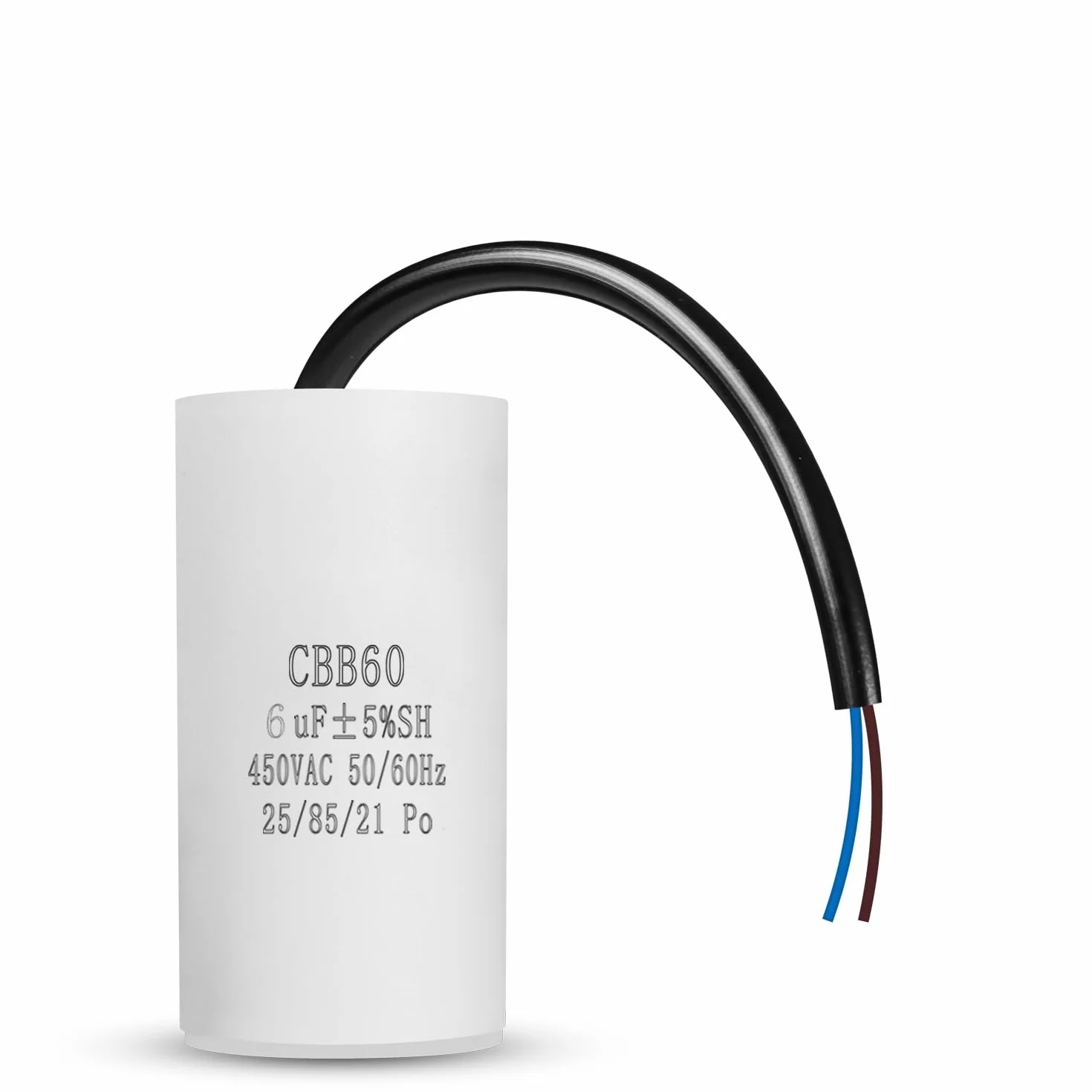 Iruihoo CBB60 450V 6uf 50/60Hz kondensator rozruchowy silnika