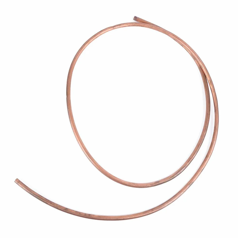 Miedziana rura miękka cewka OD 10 mm ID 8 mm C1100 T2 do klimatyzatora