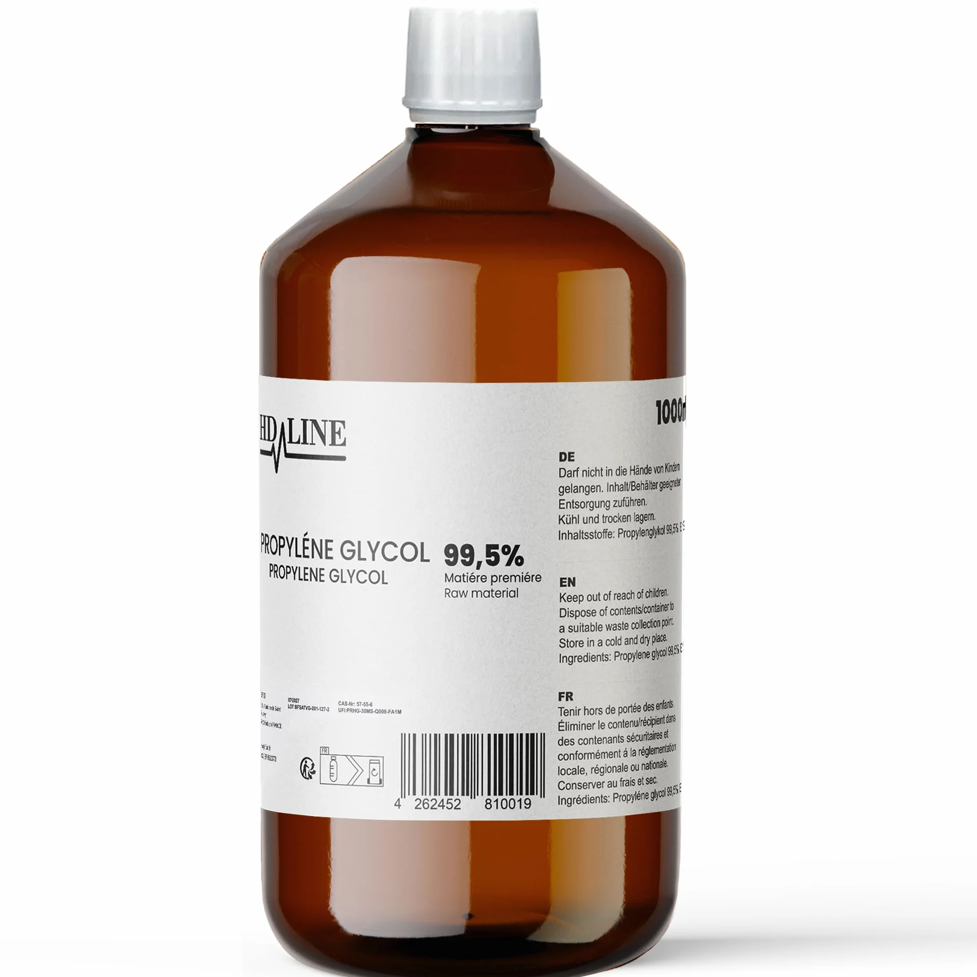 Hd-Line E1520 Glikol Propylenowy, Przezroczysty, 1000 ml