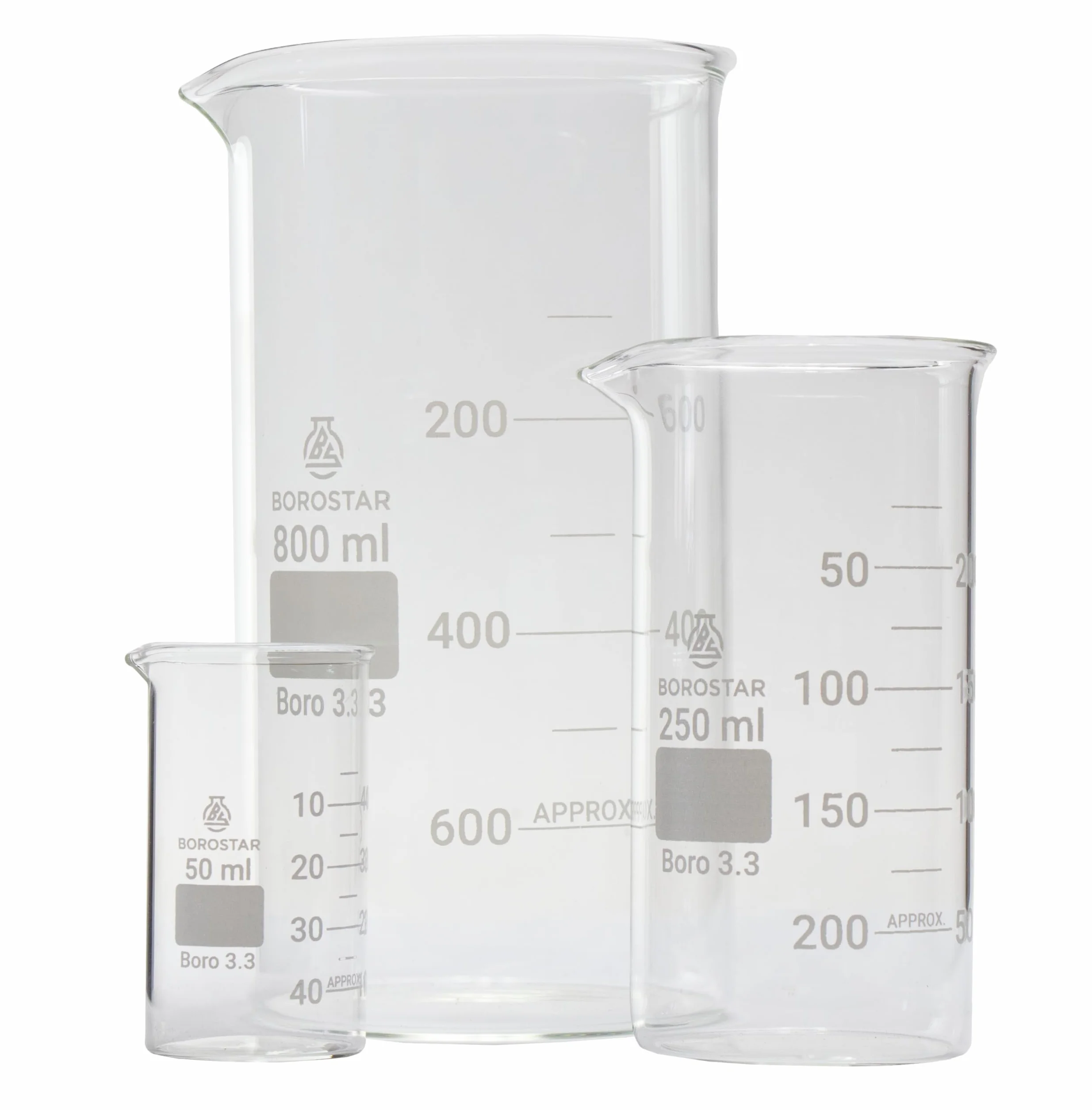 Zlewka (Boro 3.3), wysoka forma z podziałką i dzióbkiem, 1000 ml
