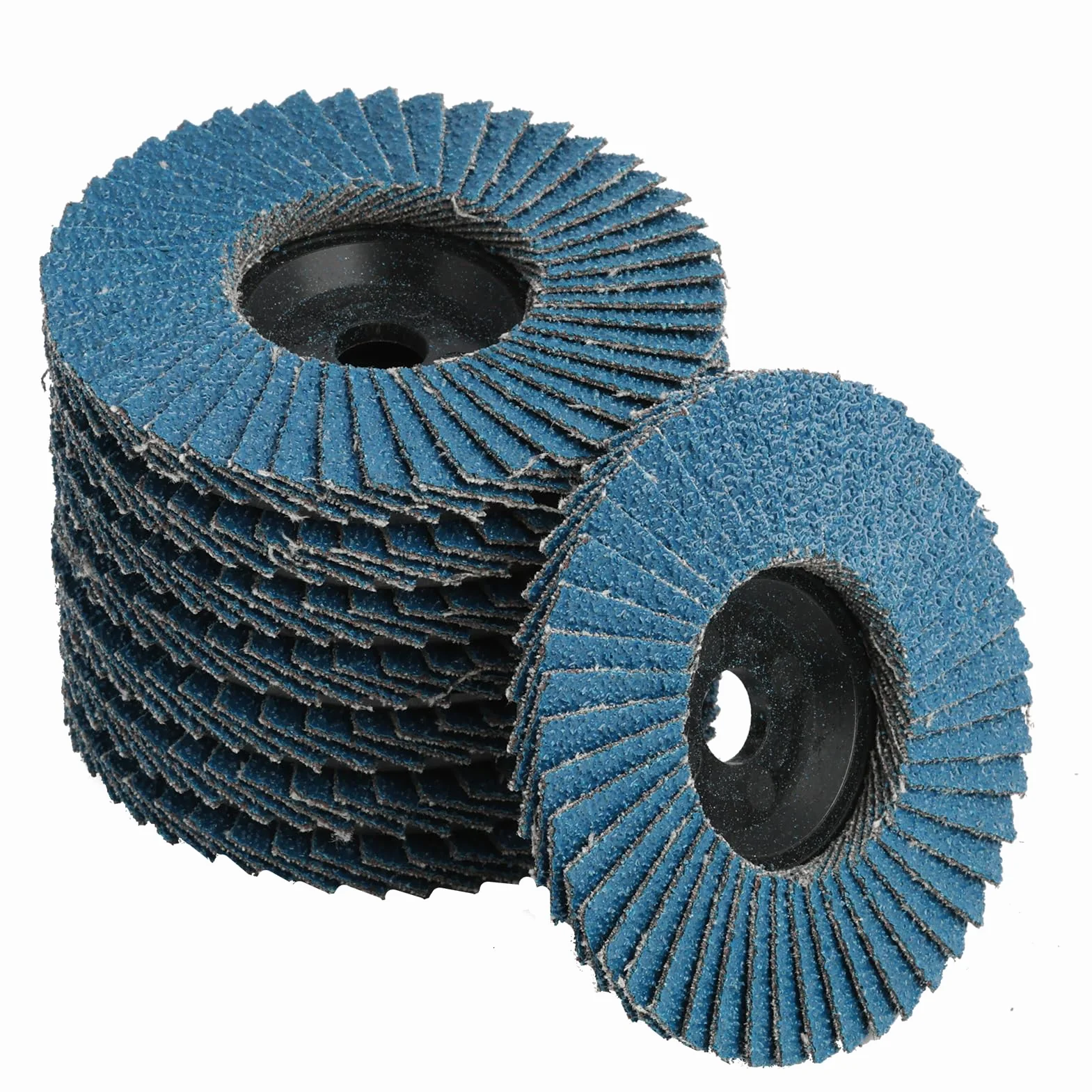 Tarcze lamelowe Ø 76mm x 10mm ziarna 40/60/80/120 do szlifierek kątowych stal drewno
