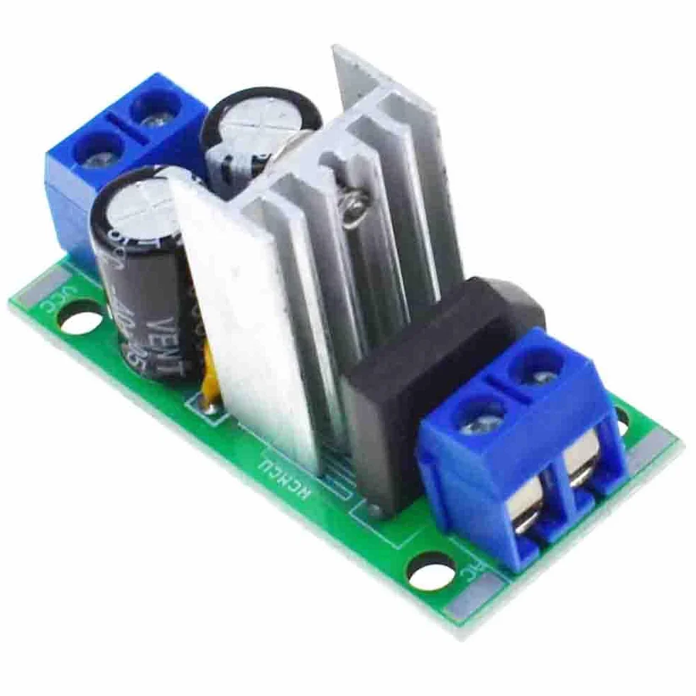 5PCS L7805 LM7805 LM7812 L7812 Voltage Rectifier Regulator 12-24V AC lub DC do 5V 12V DC Power Supply Converter Module Board (LM7812)