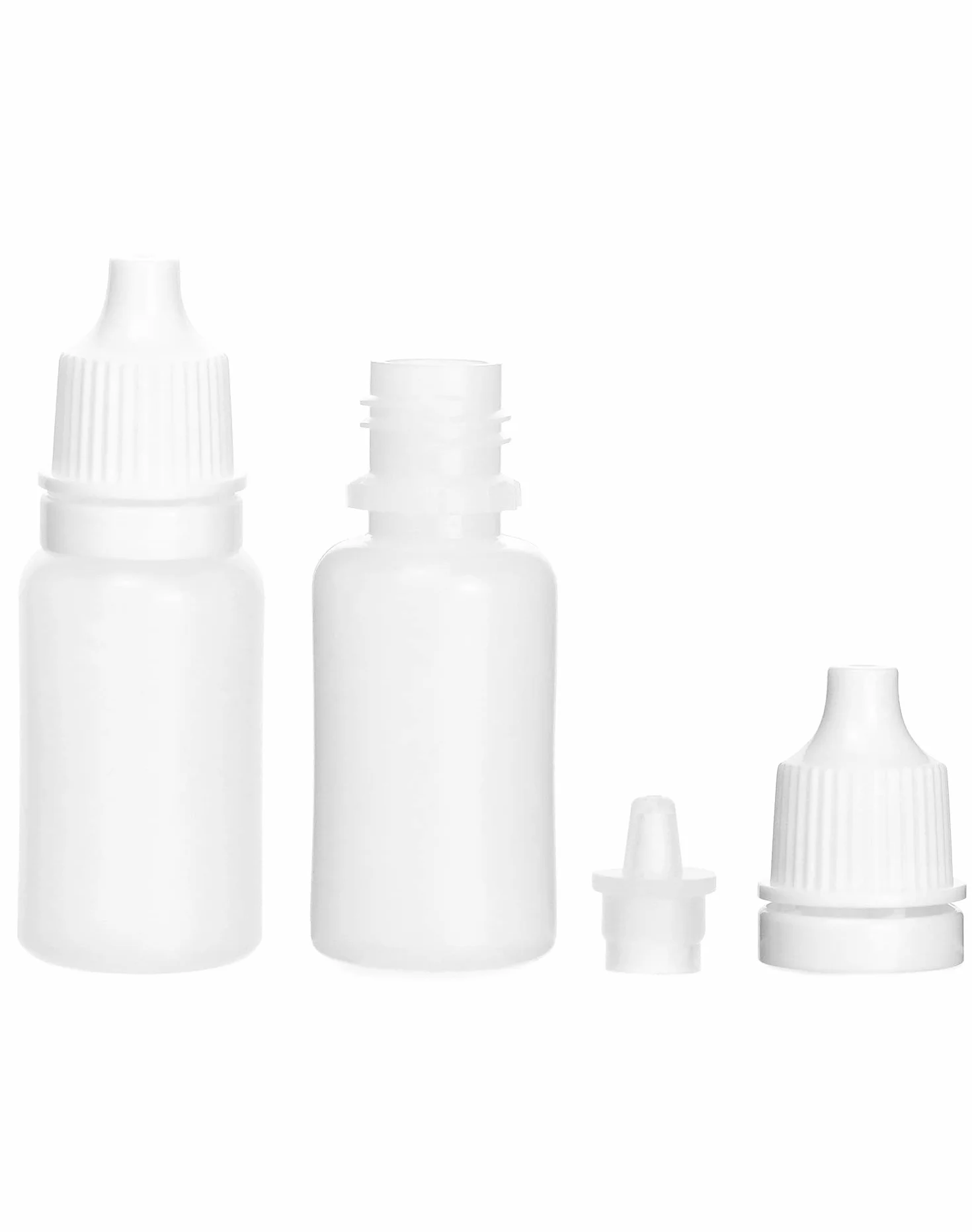 Plastikowa butelka z zakraplaczem 10 ml 150 sztuk fiolka do próbek płynnych