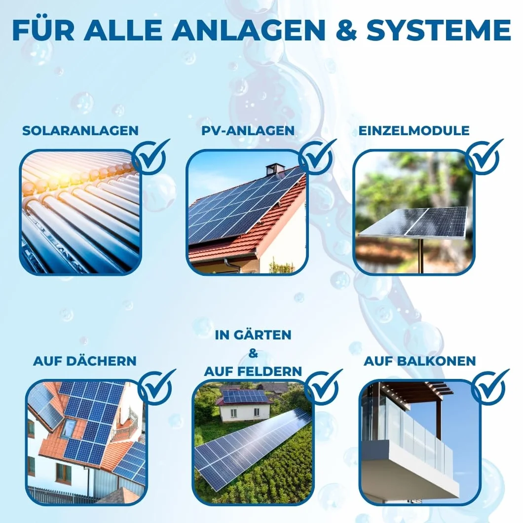 PandaCleaner Bio środek czyszczący 1 l do instalacji solarnych i PV skoncentrowany 1:100